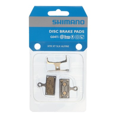 Накладки Shimano G04Ti метални